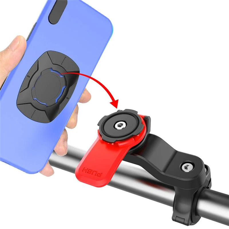 E-bike Phone Holder Stand Adjustable scooter Support MTB Bike Handlebar Smartphone Holder Bicycle Accessories